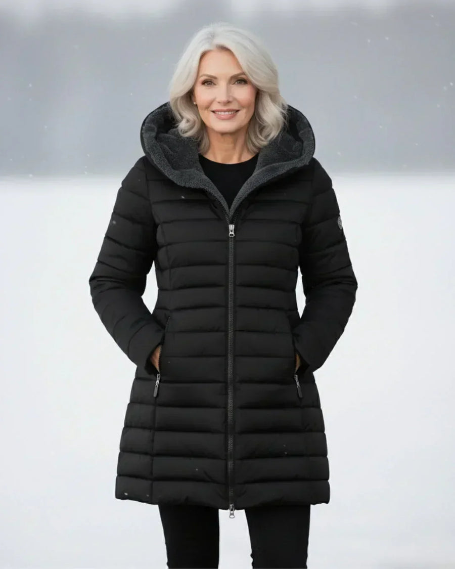 Georgina | Manteau d'Hiver Matelassé