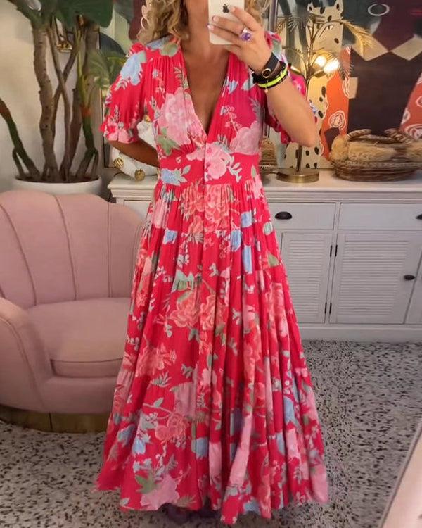 Fontaine™ | Floriana – Robe florale vibrante