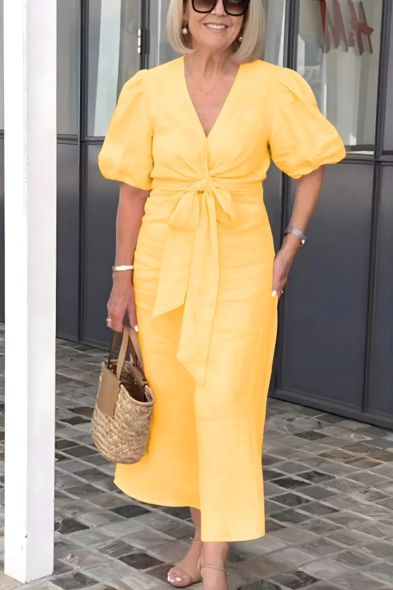 Siena™  V-Neck Sleeve Dress