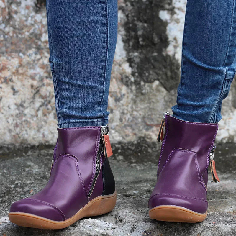 Moira™ |  Premium Zipper Orthopedic Waterproof Boots