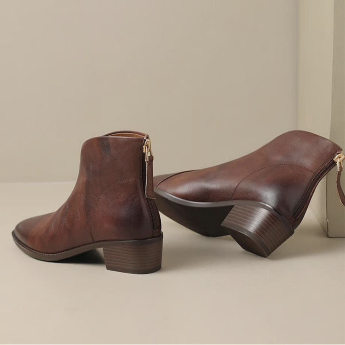 Margaret | Leather Boots