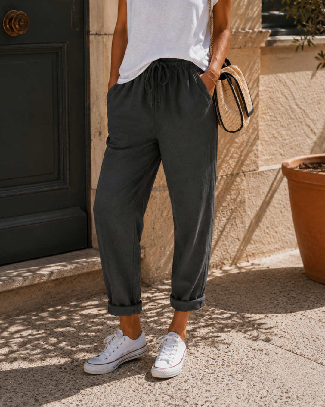 Linae™ | Casual Linen Relaxed Pants