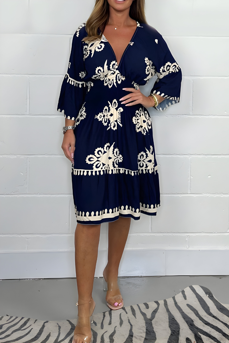 Emmeline™ Flattering Knee-Length Dress