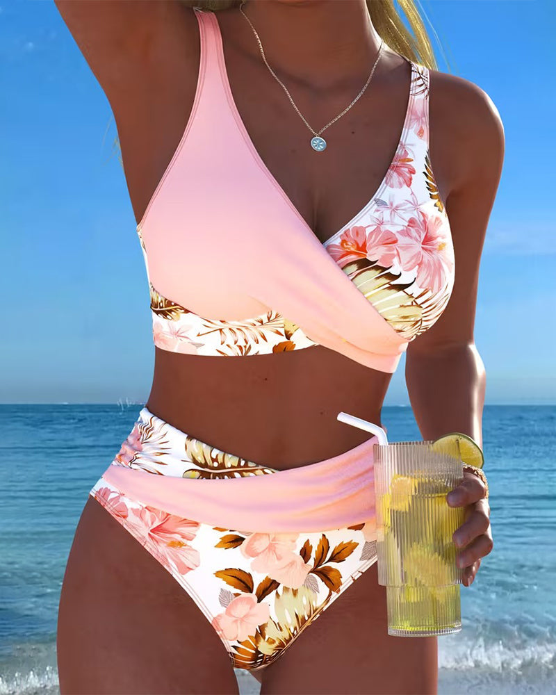 Fontaine™ | Léa – Bikini élégant à imprimé floral