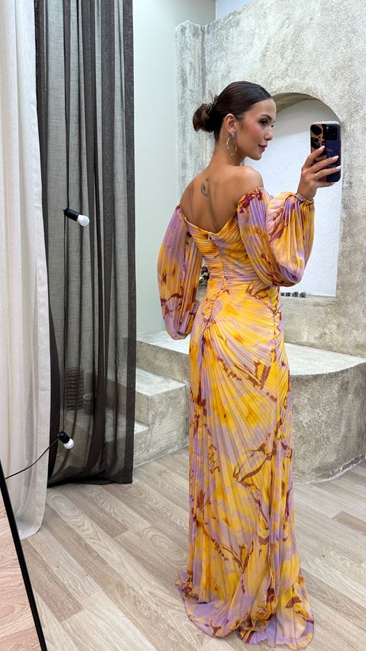 Carolina™ | Elegant V-Neck Dress