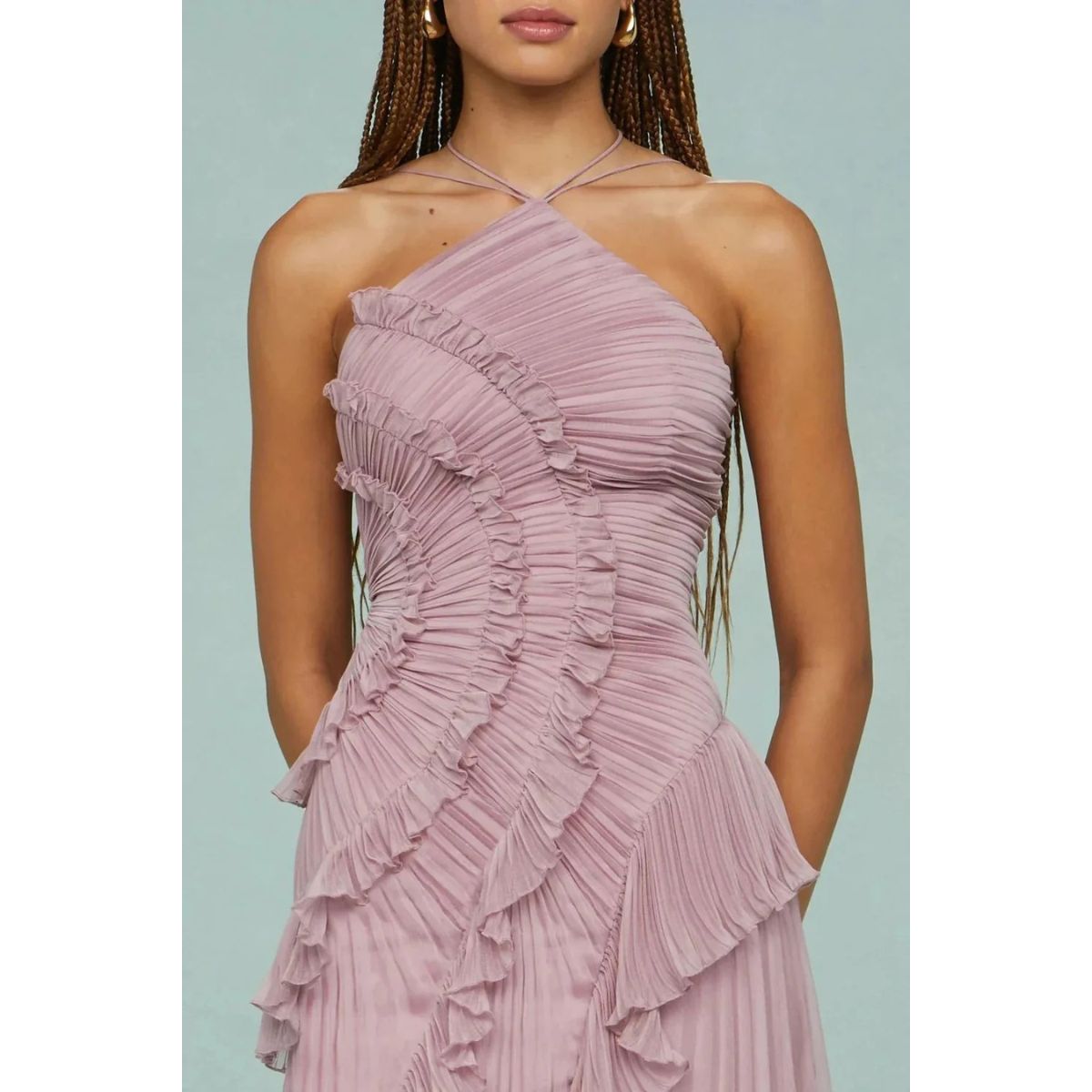 Adelynn™ | Long Ruffle Dress