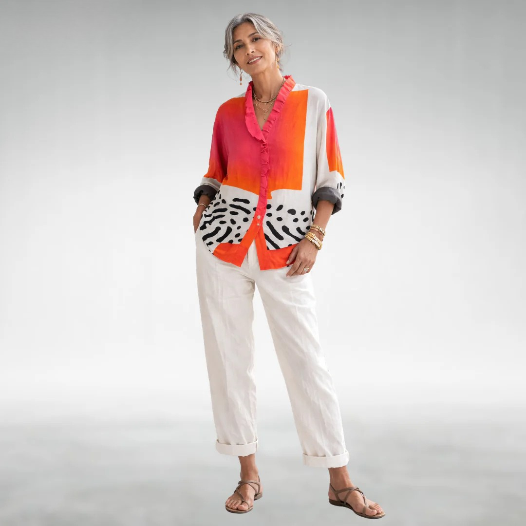 Viola™ Relaxed Print Blouse