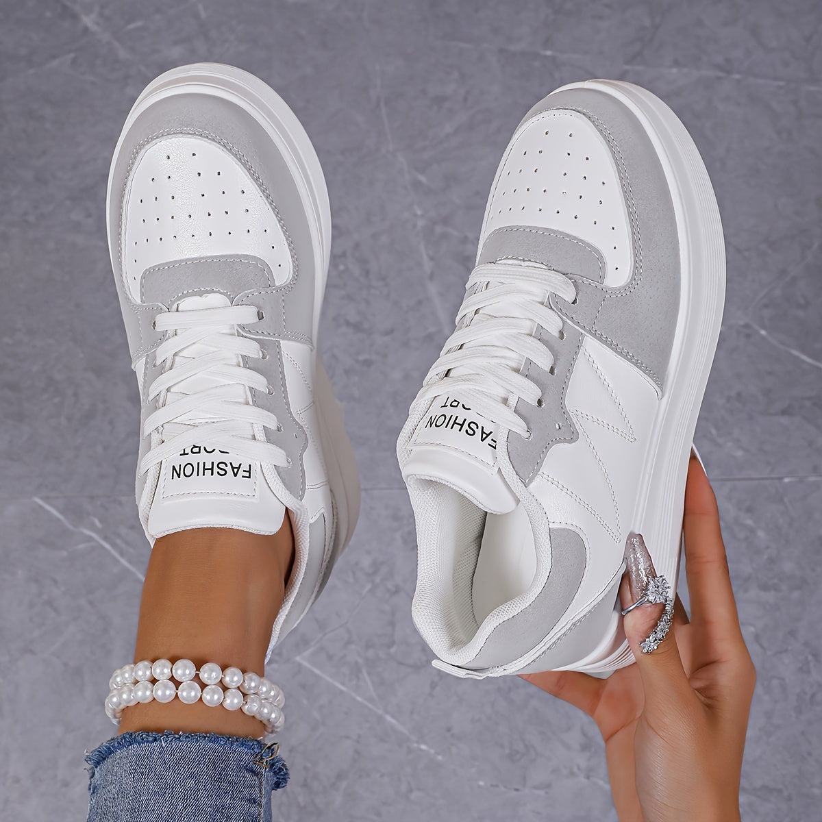 Chloé | Sneakers Élégantes à Plateforme