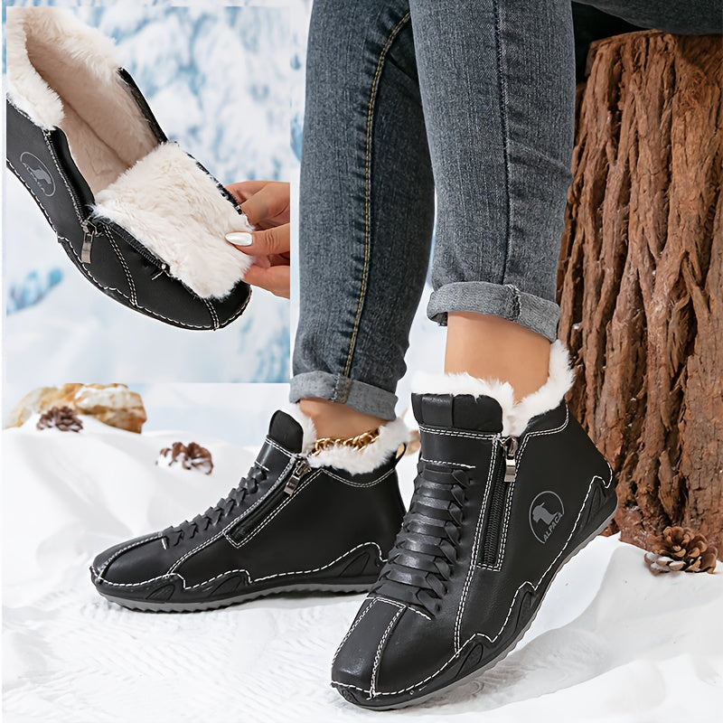 Léa | Bottines confort d’hiver à soutien ergonomique