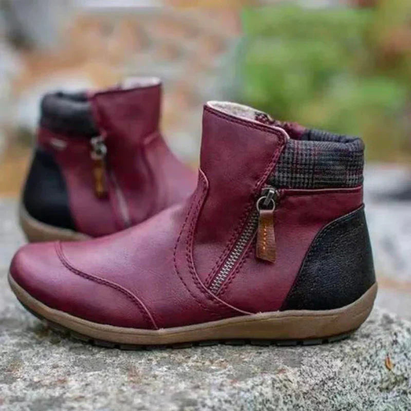 Moira™ |  Premium Zipper Orthopedic Waterproof Boots