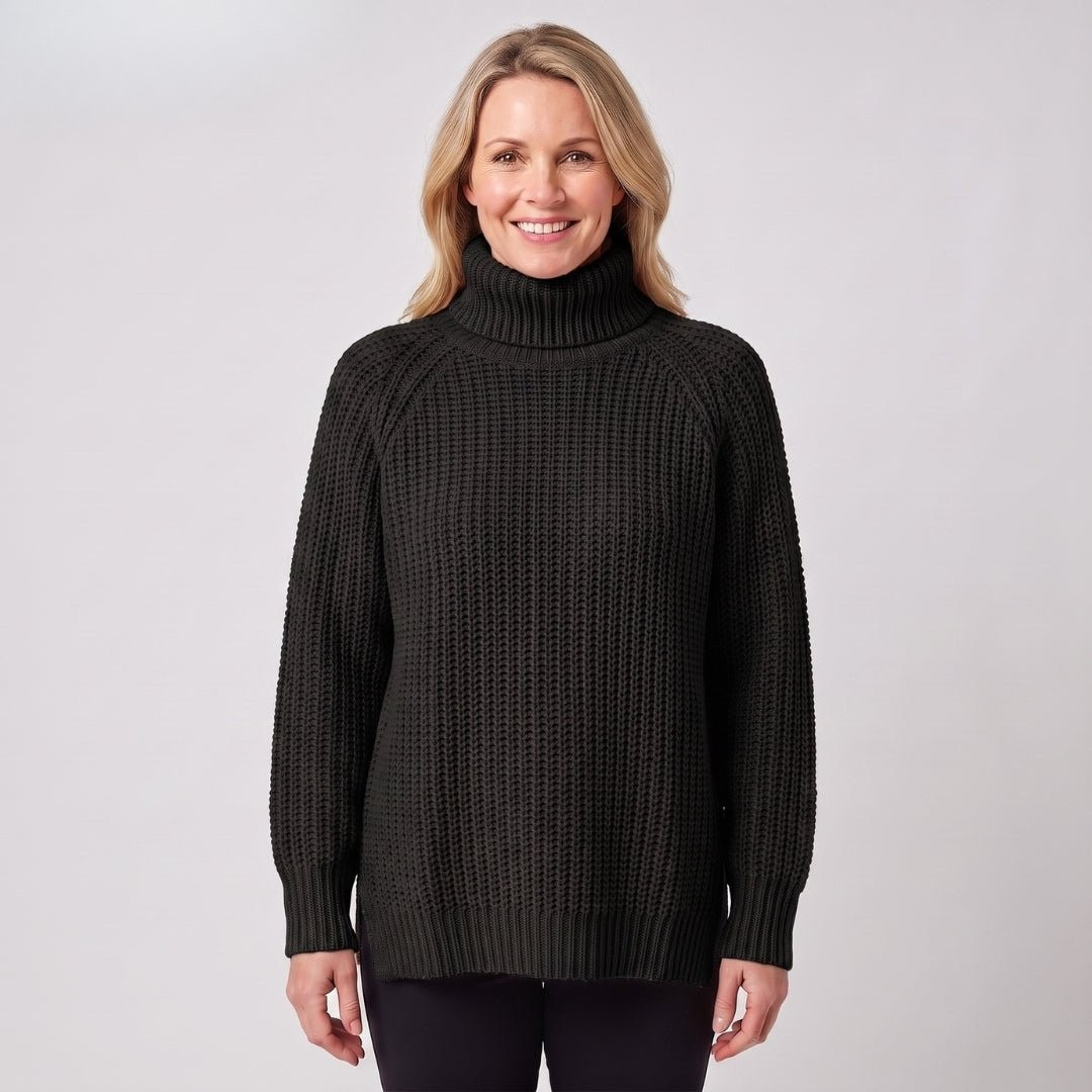 Emma™ Elegant Turtleneck Sweater