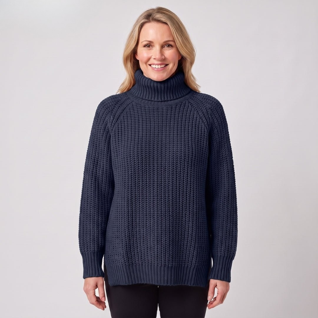 Emma™ Elegant Turtleneck Sweater
