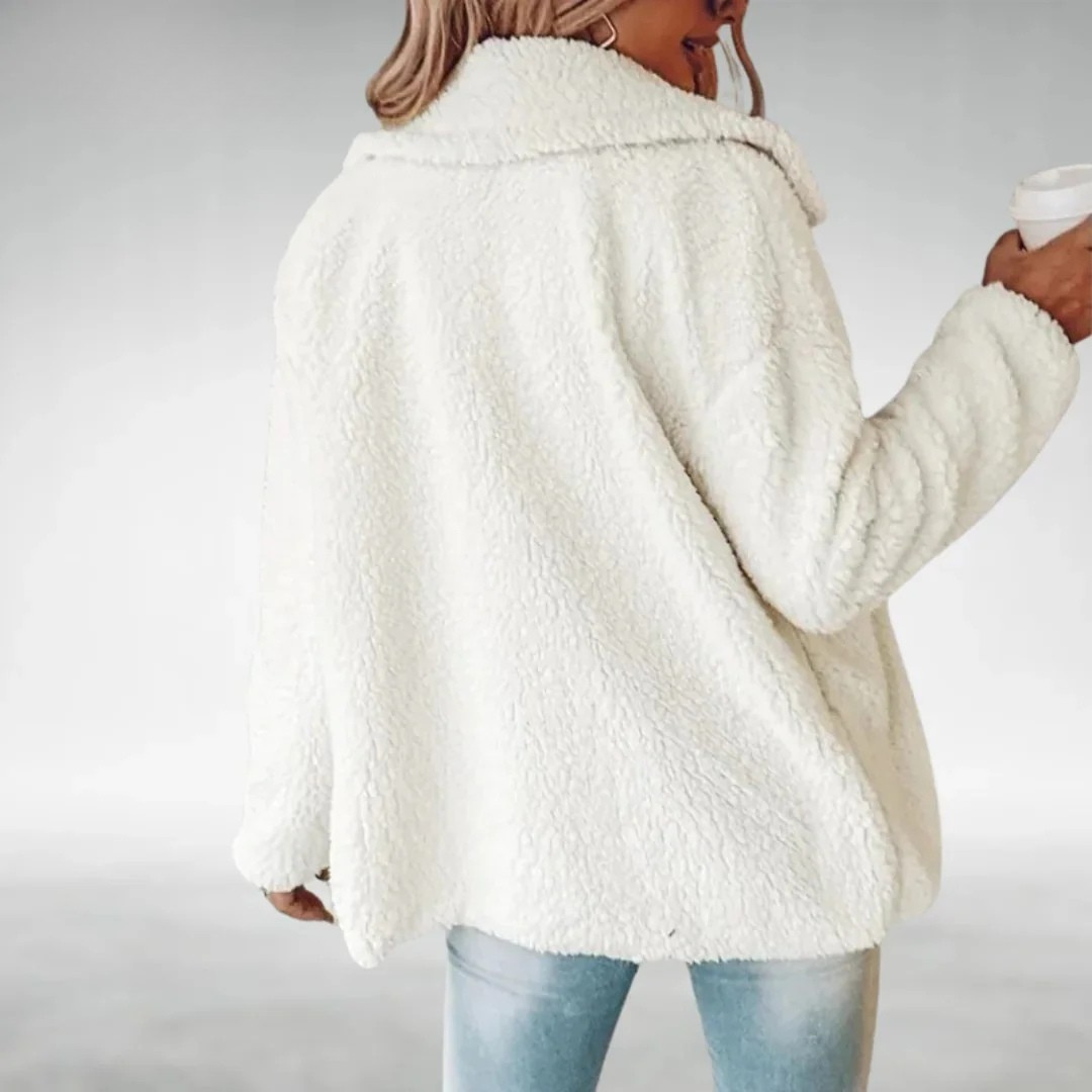 Lori™ Cozy Leopard Teddy Coat