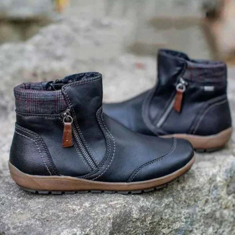 Moira™ |  Premium Zipper Orthopedic Waterproof Boots