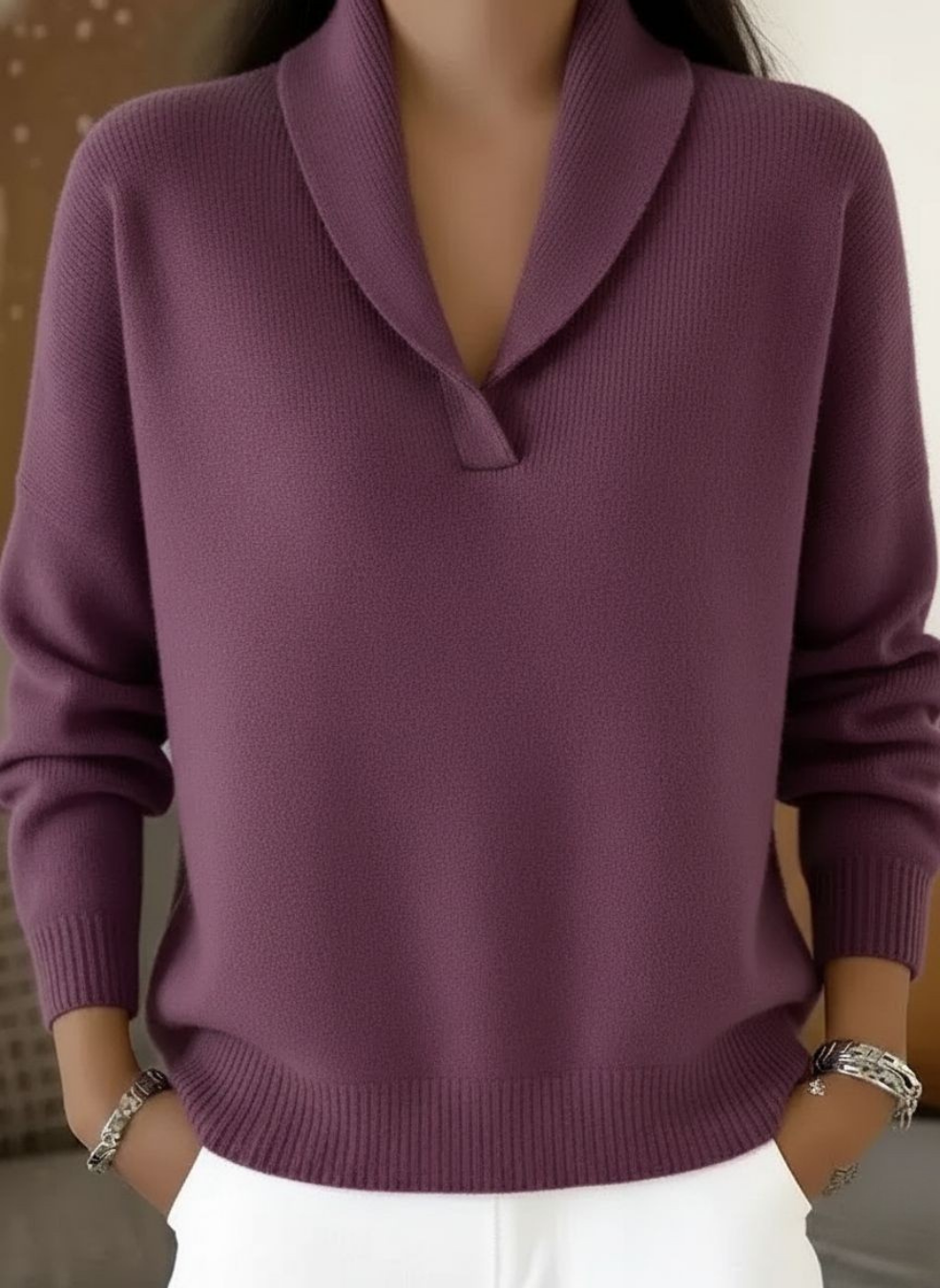Antoinette | Pull Col en V