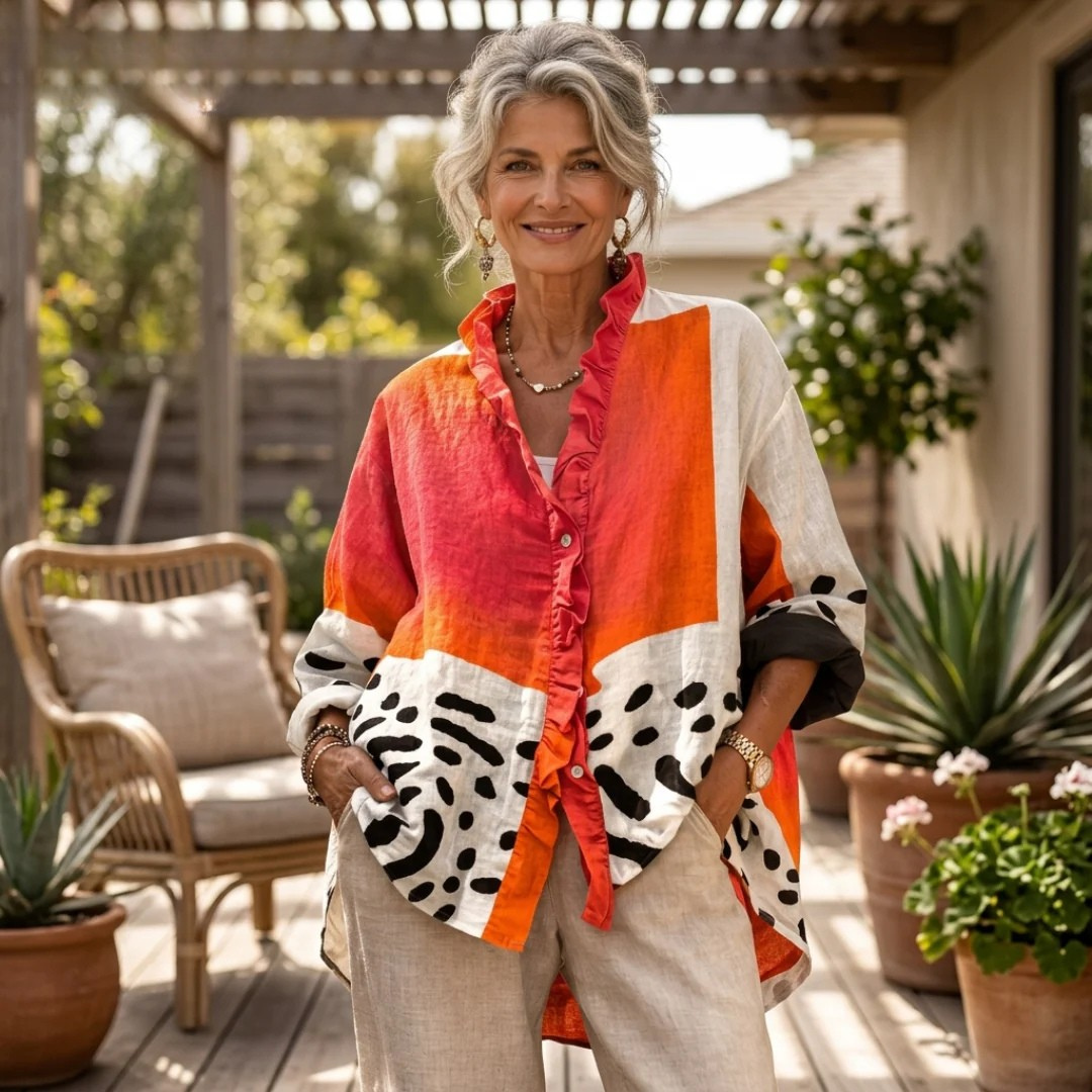 Viola™ Relaxed Print Blouse