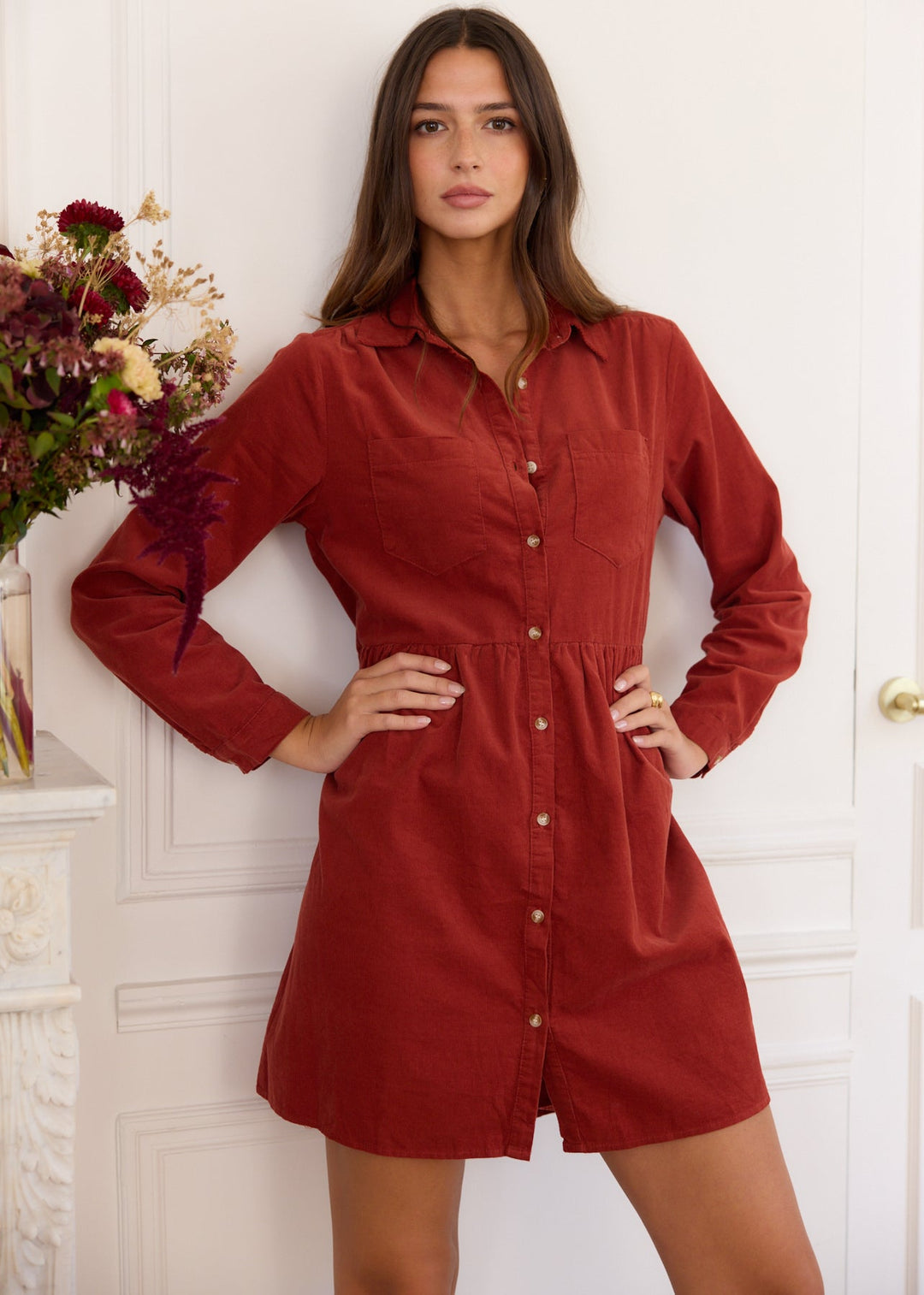 Fontaine™ | Elone – Robe fluide au tombé élégant