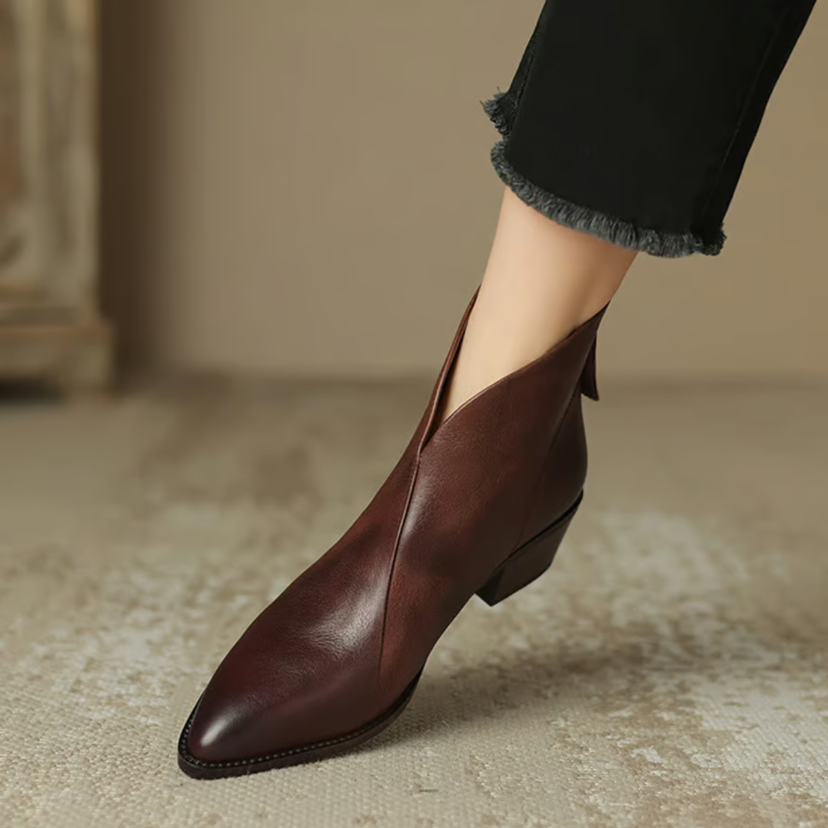 FONTAINE | Bottines Élégantes en Cuir