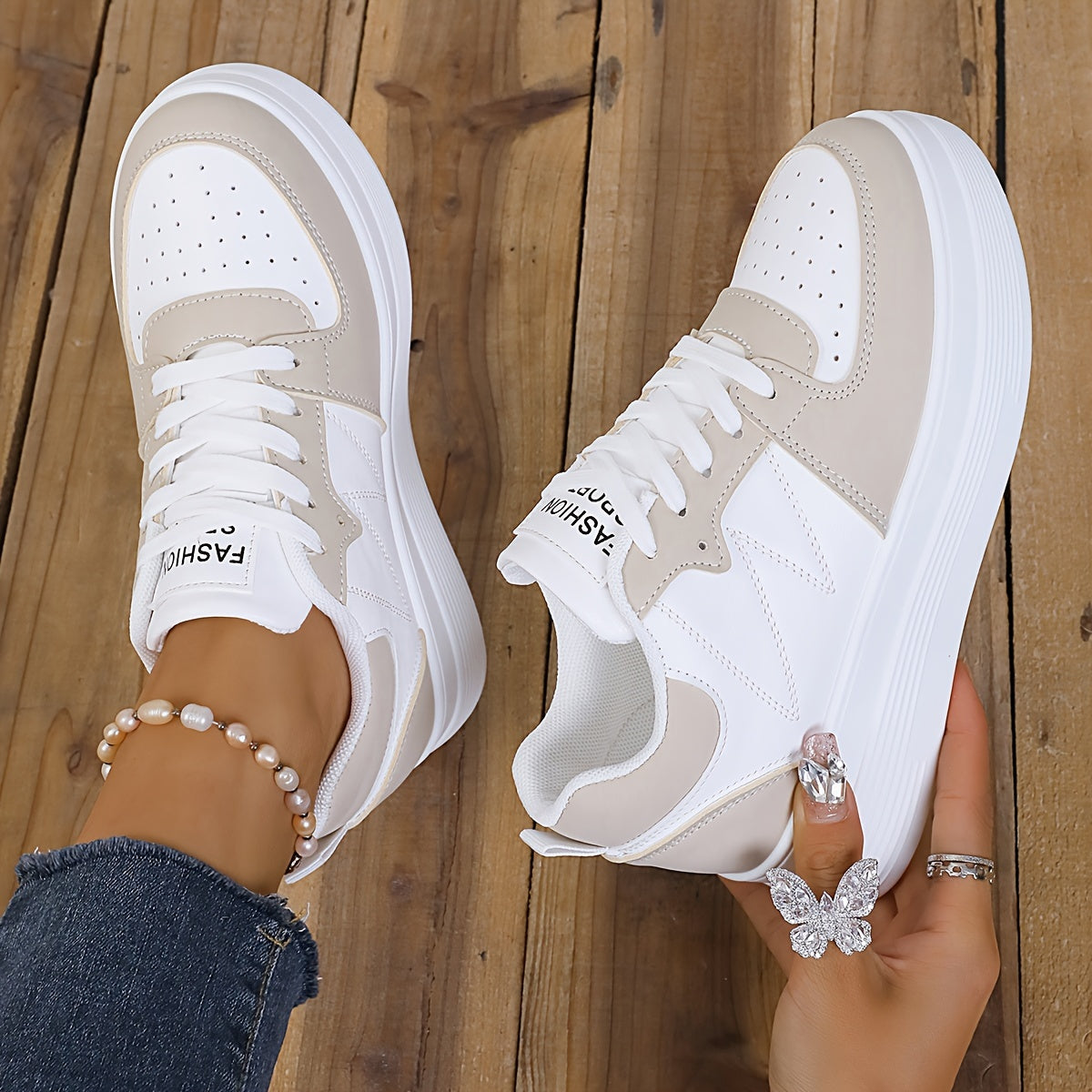 Chloé | Sneakers Élégantes à Plateforme