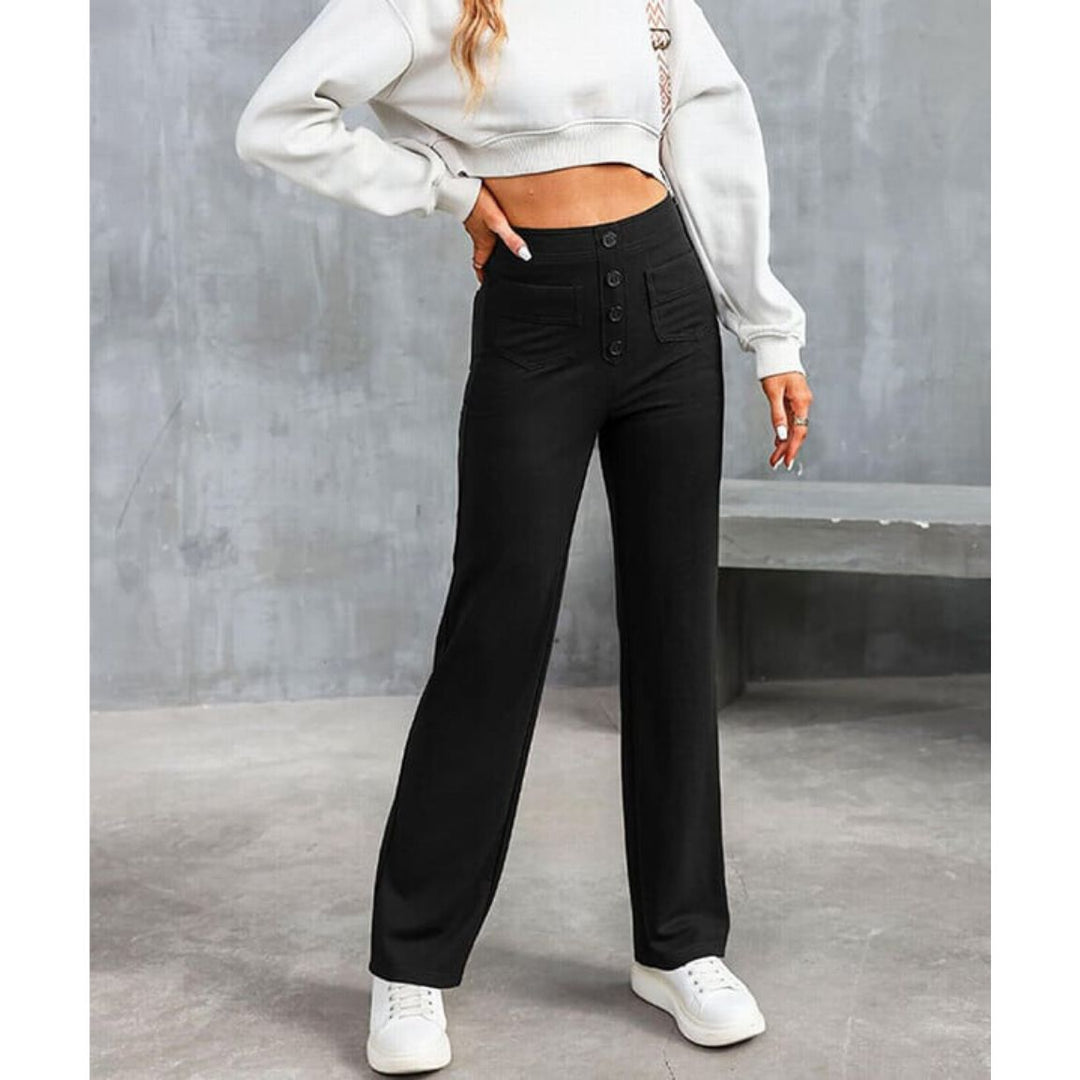 Fontaine™ | Adalee – Pantalon stretch taille haute flexible