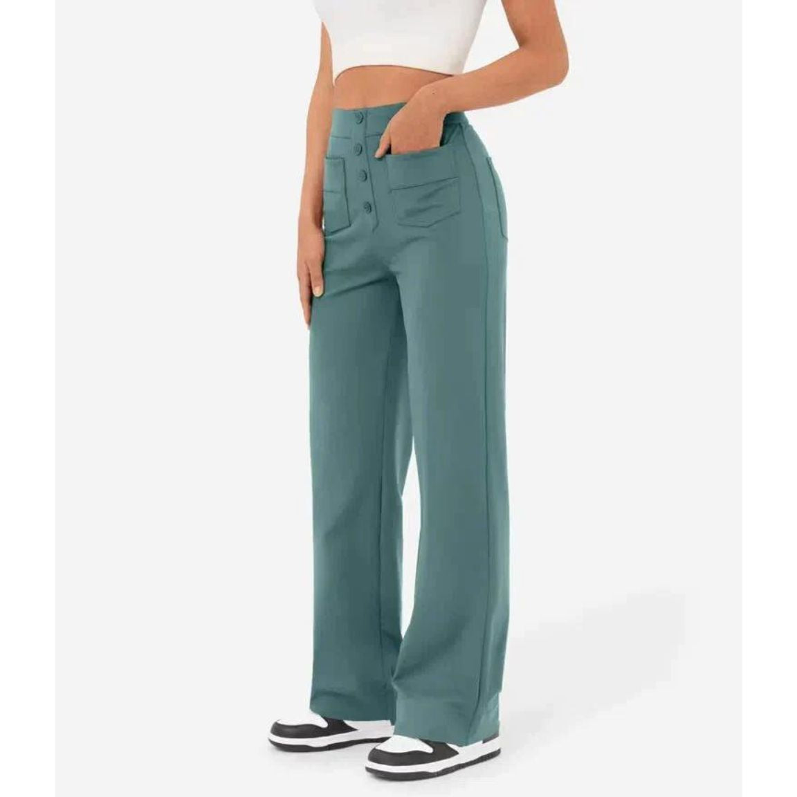 Fontaine™ | Adalee – Pantalon stretch taille haute flexible