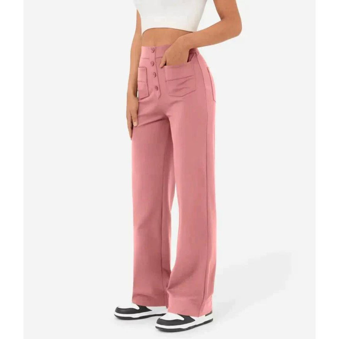 Fontaine™ | Adalee – Pantalon stretch taille haute flexible