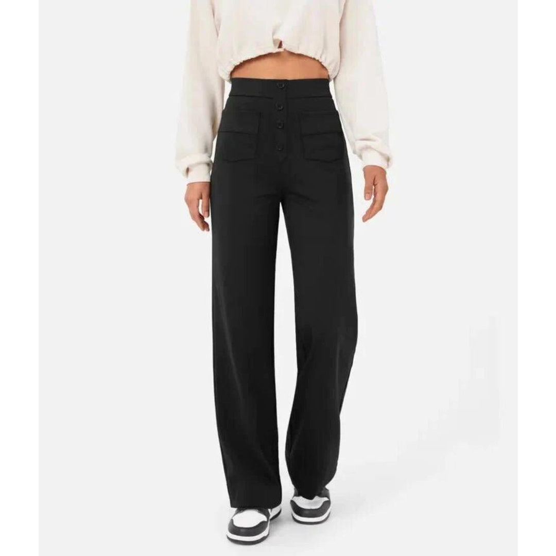 Fontaine™ | Adalee – Pantalon stretch taille haute flexible