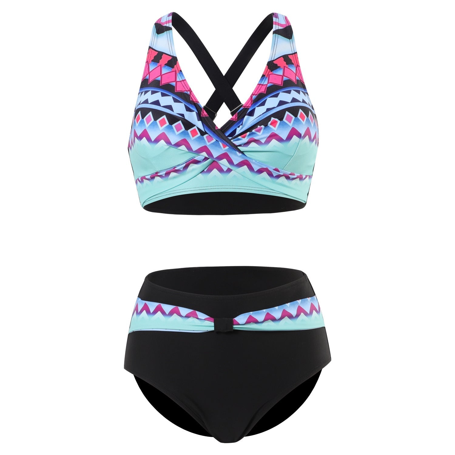Fontaine™ | Nia – Bikini tendance à imprimé coloré avec haut de maintien