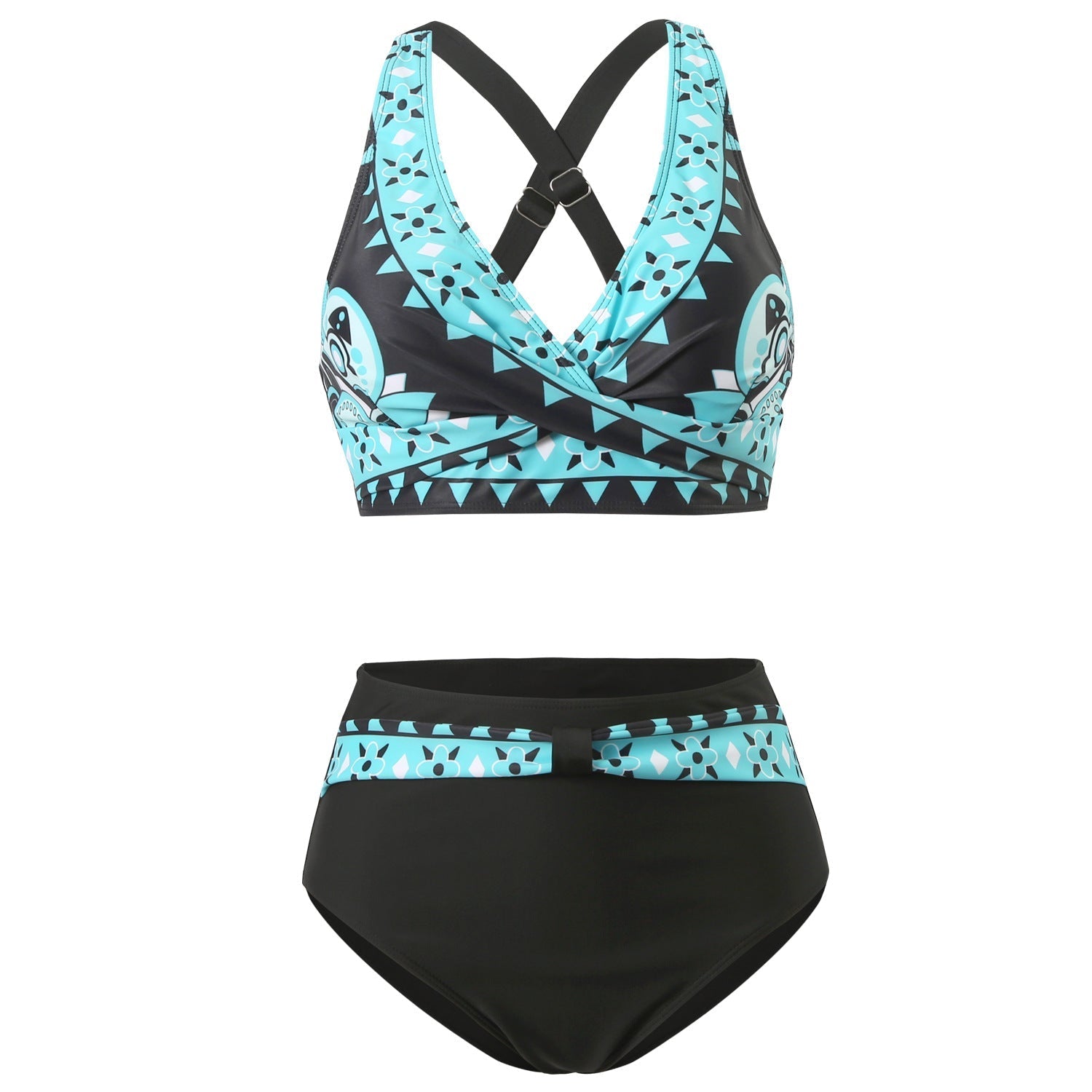 Fontaine™ | Nia – Bikini tendance à imprimé coloré avec haut de maintien