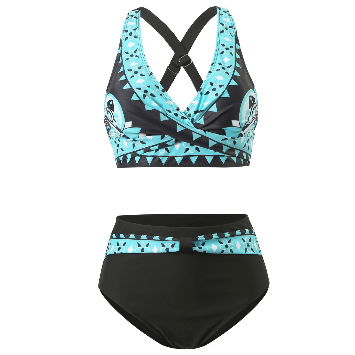 Fontaine™ | Nia – Bikini tendance à imprimé coloré avec haut de maintien