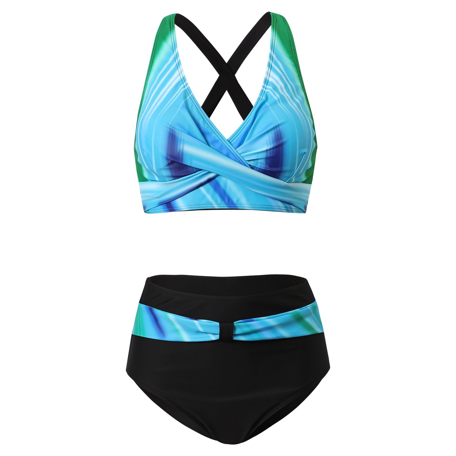 Fontaine™ | Nia – Bikini tendance à imprimé coloré avec haut de maintien