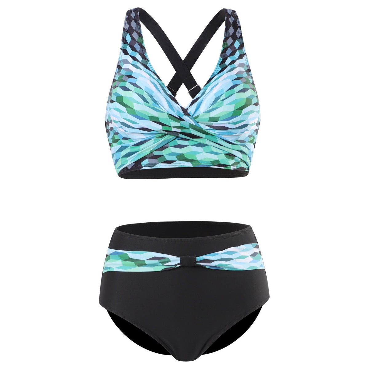 Fontaine™ | Nia – Bikini tendance à imprimé coloré avec haut de maintien