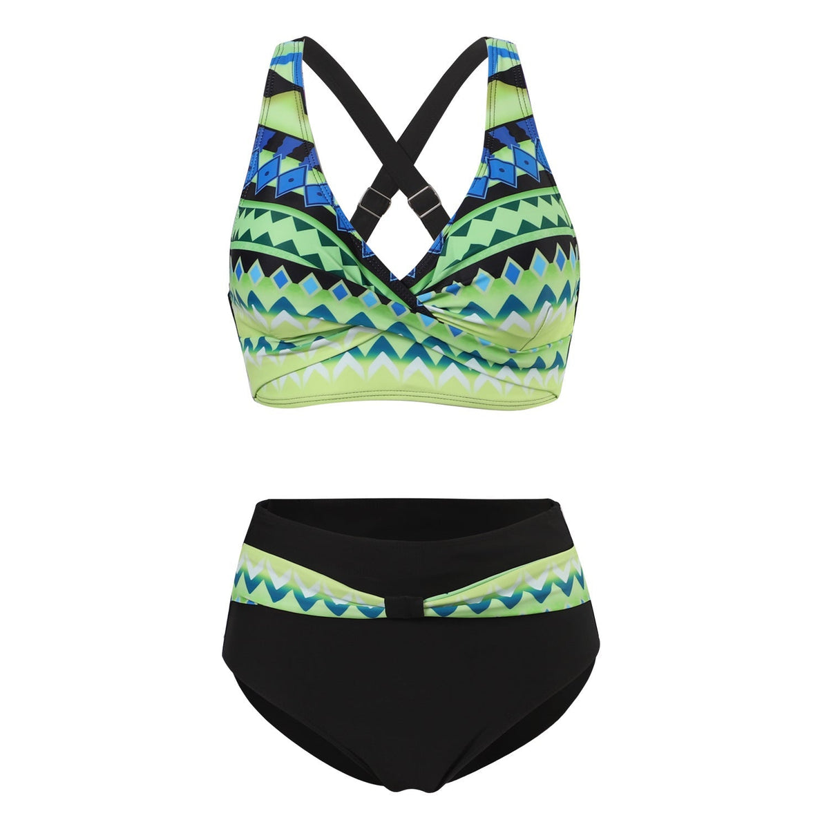 Fontaine™ | Nia – Bikini tendance à imprimé coloré avec haut de maintien