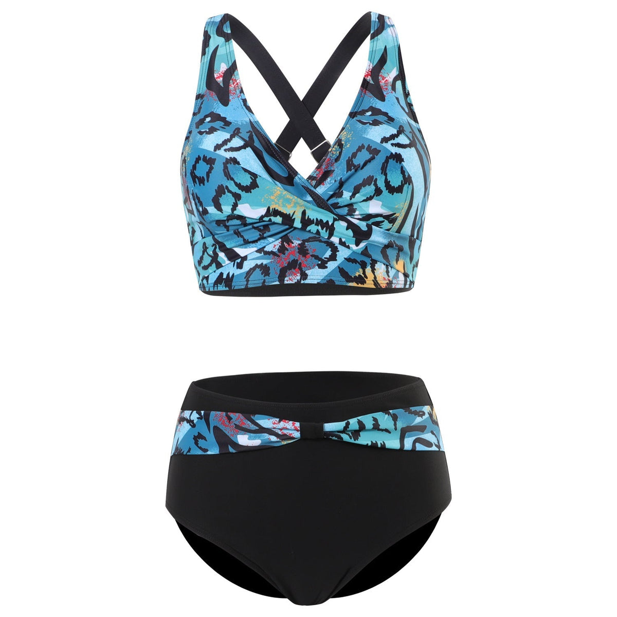 Fontaine™ | Nia – Bikini tendance à imprimé coloré avec haut de maintien