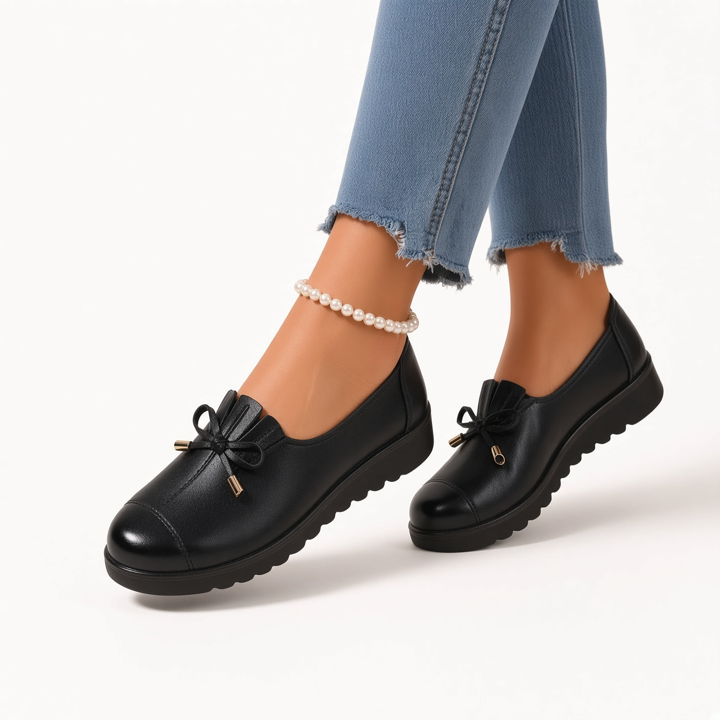 FONTAINE | Mocassins Souples Élégants Sylvie