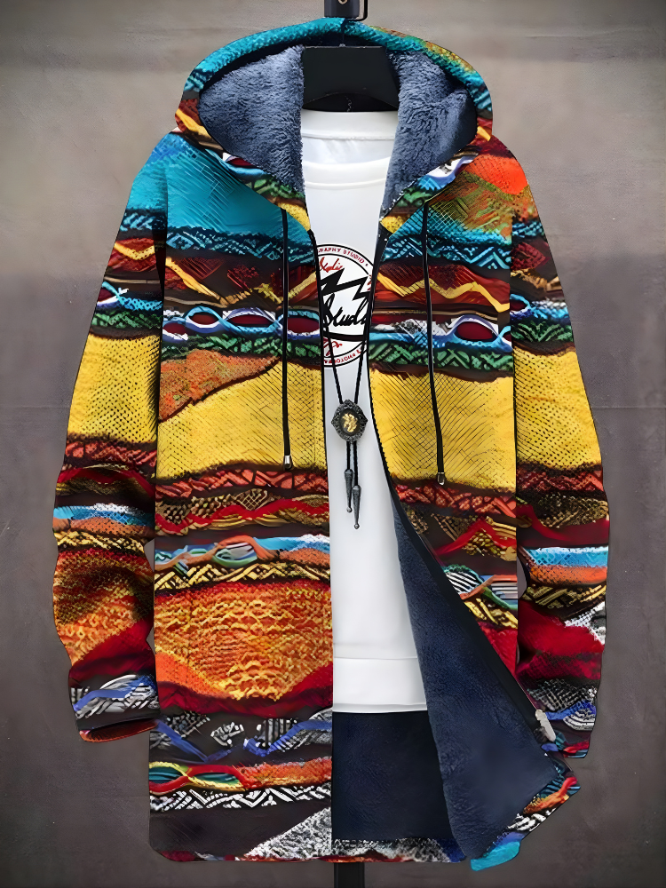 Caden™ - Luxurious Art-Inspired Zip-Up Hoodie