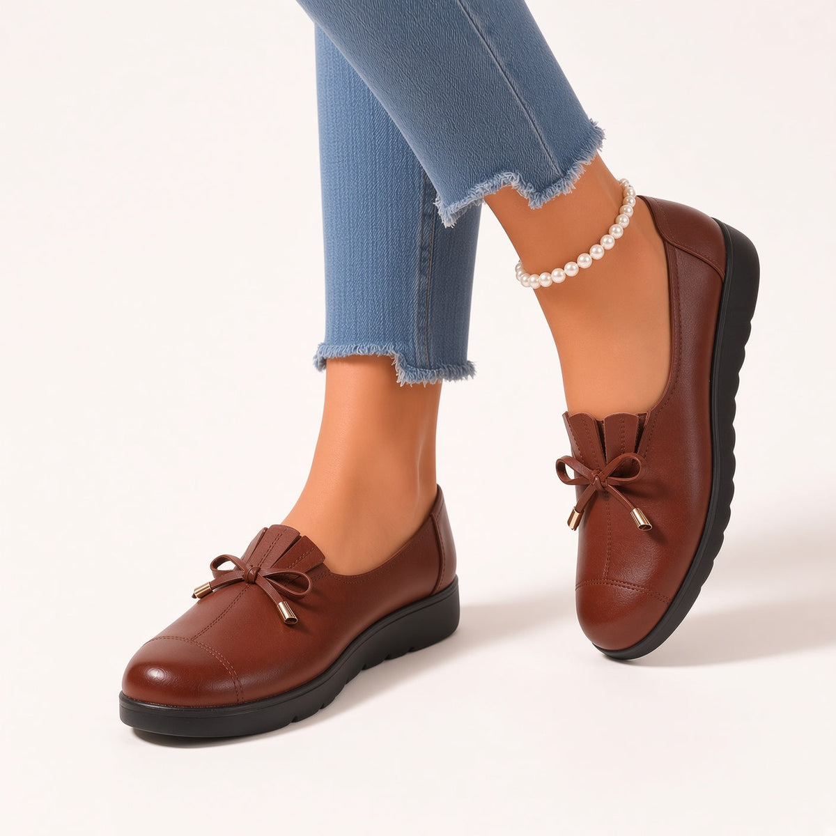 FONTAINE | Mocassins Souples Élégants Sylvie