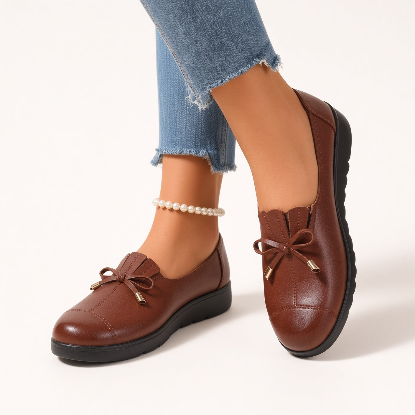 FONTAINE | Mocassins Souples Élégants Sylvie