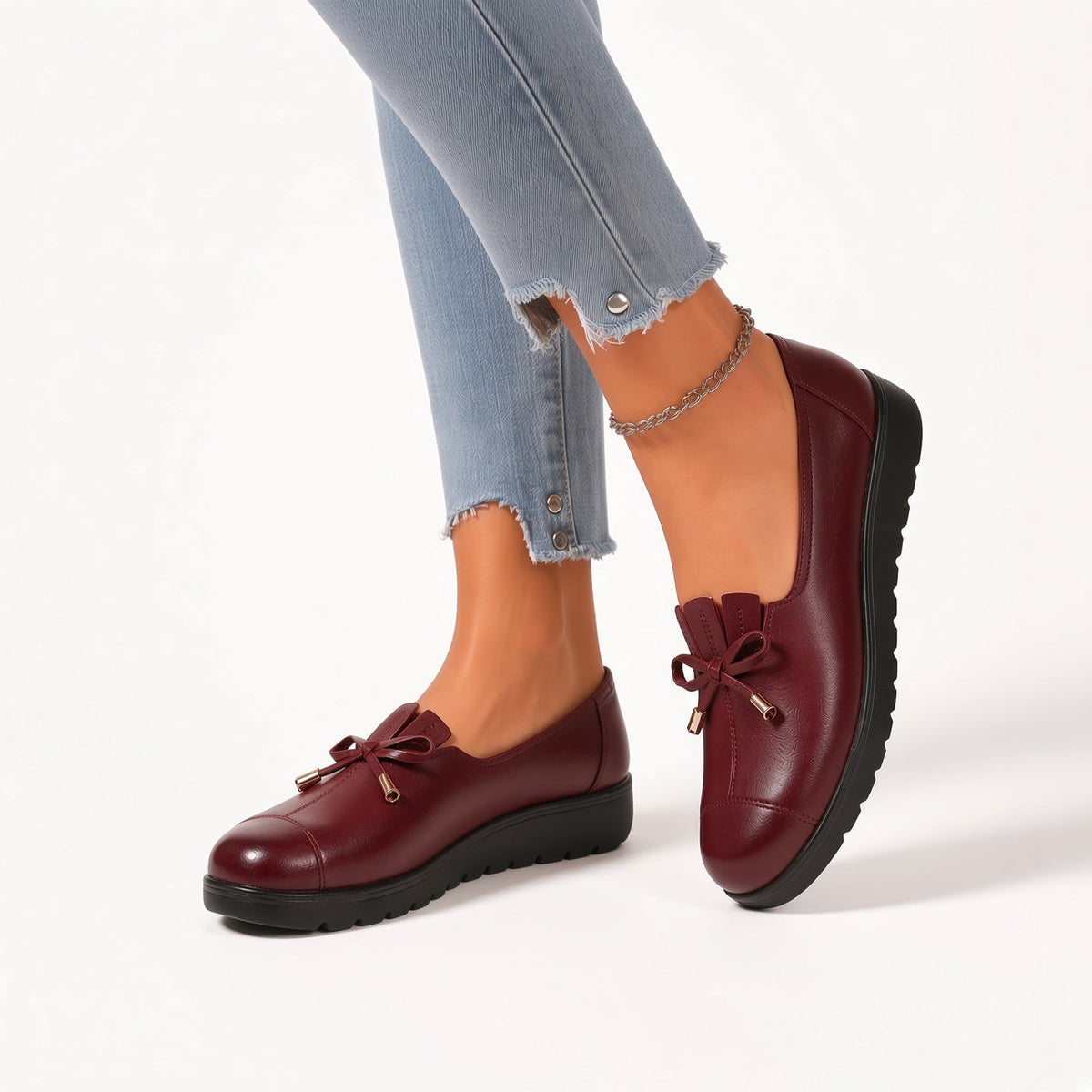 FONTAINE | Mocassins Souples Élégants Sylvie