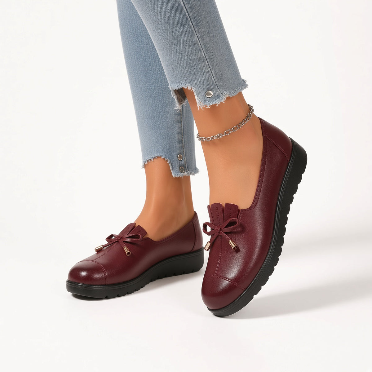 FONTAINE | Mocassins Souples Élégants Sylvie