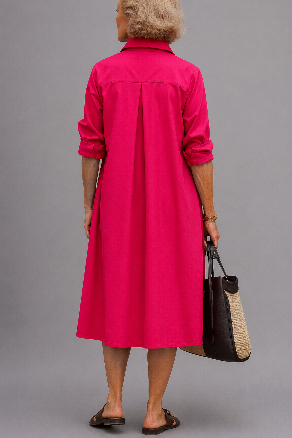 Fontaine™ | Wilma – Robe midi sophistiquée