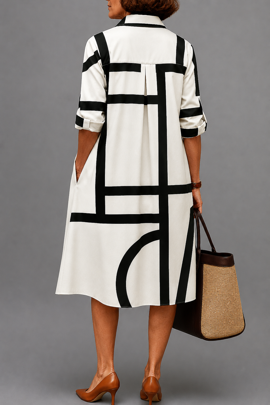 Fontaine™ | Annette – Robe midi chic