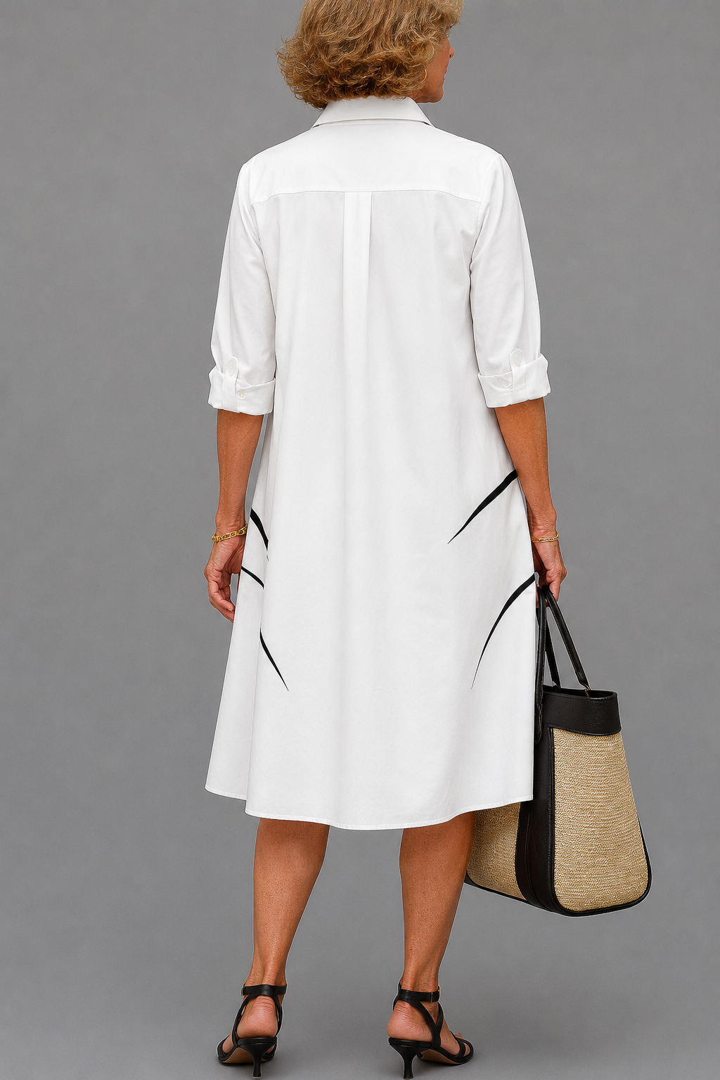 Fontaine™ | Yvette – Robe midi confortable