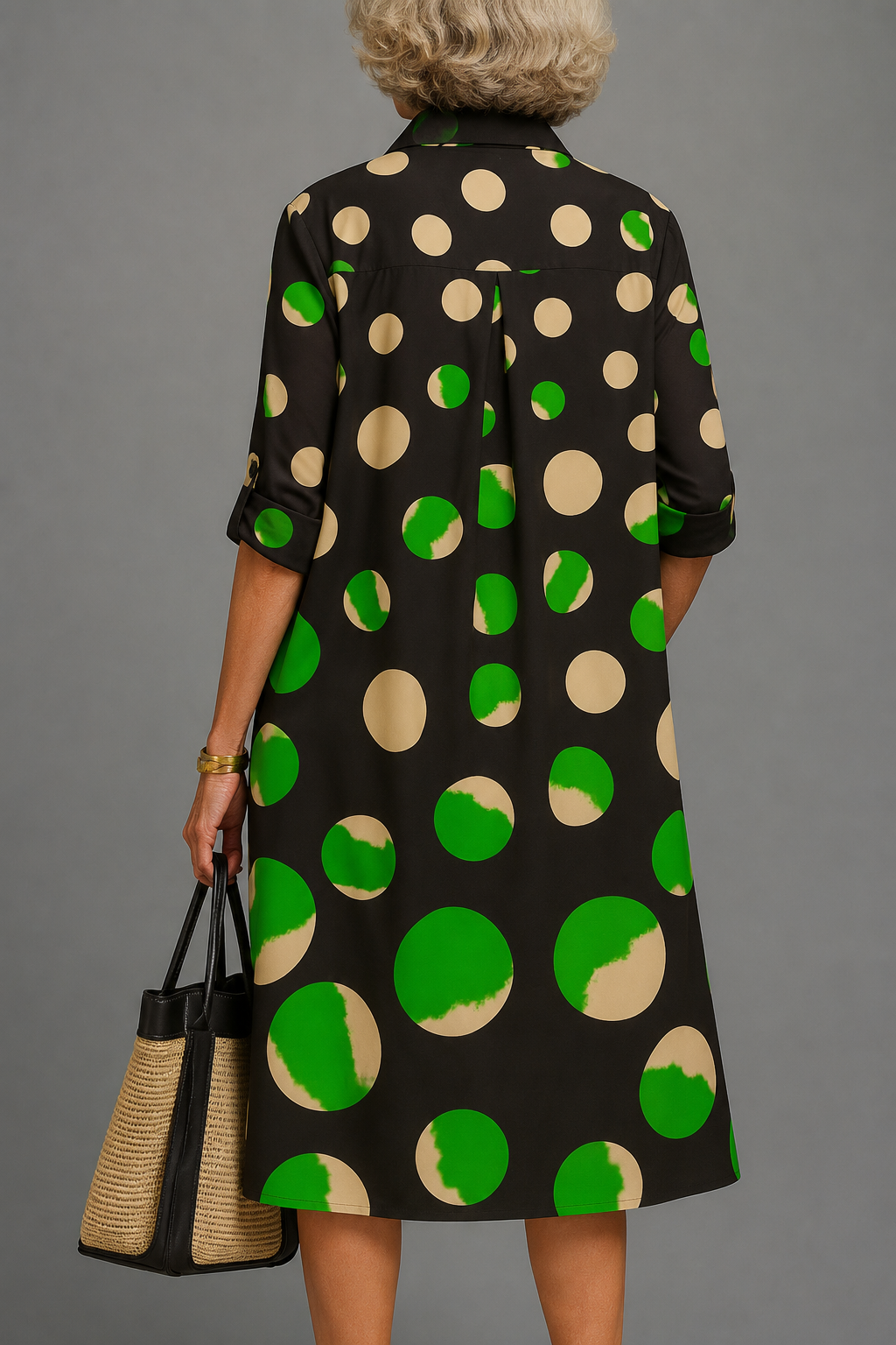 Fontaine™ | Loretta – Robe midi sophistiquée