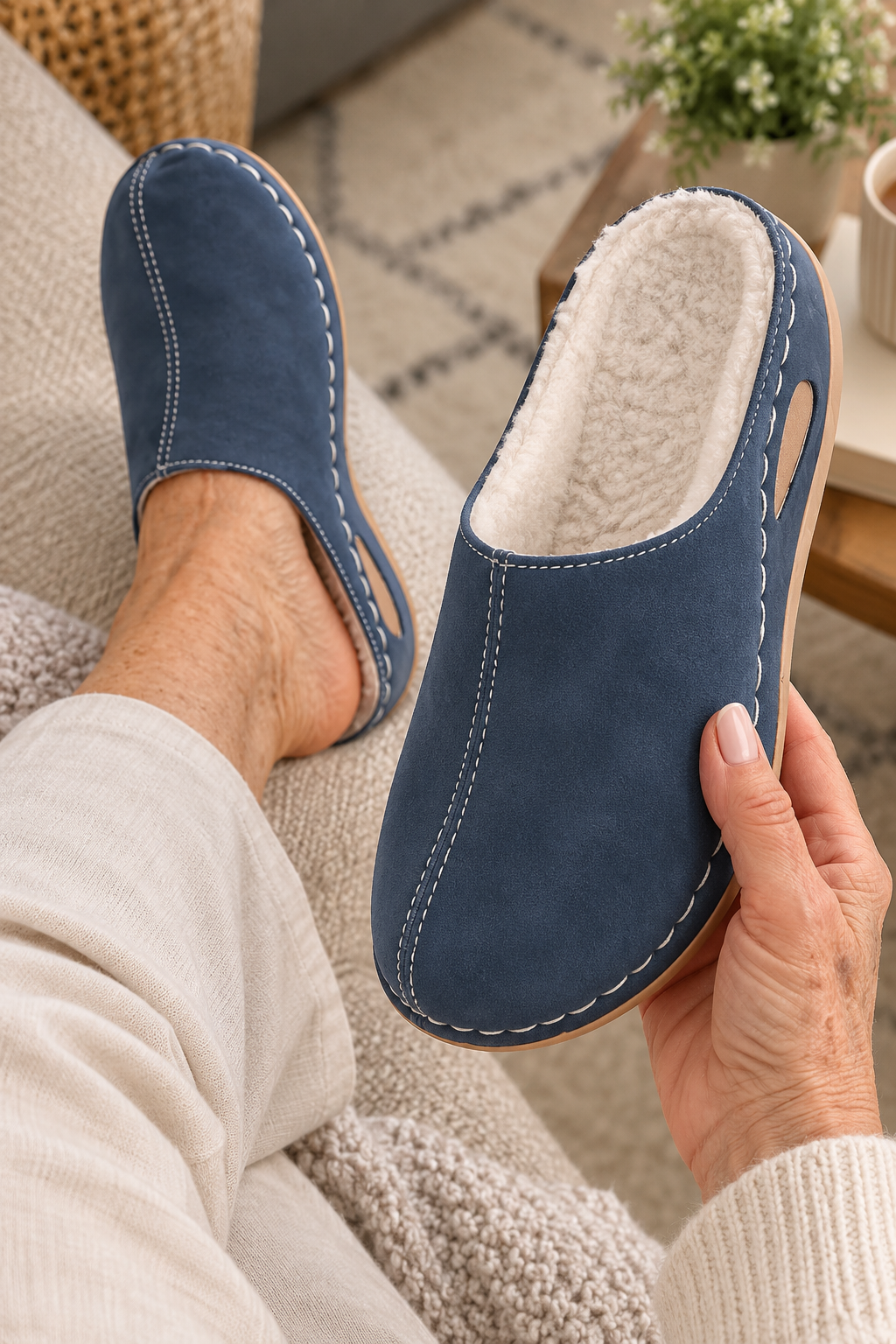 ÉLISE™ | Pantoufles chaudes et confortables