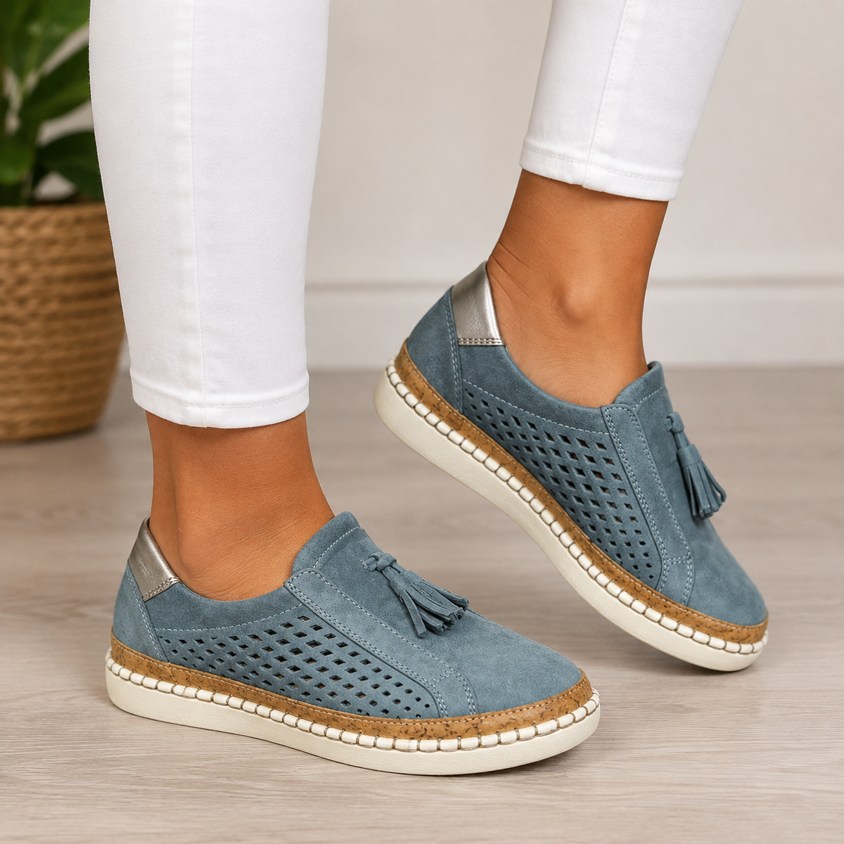 FONTAINE | Mocassins Orthopédiques Confort Christine