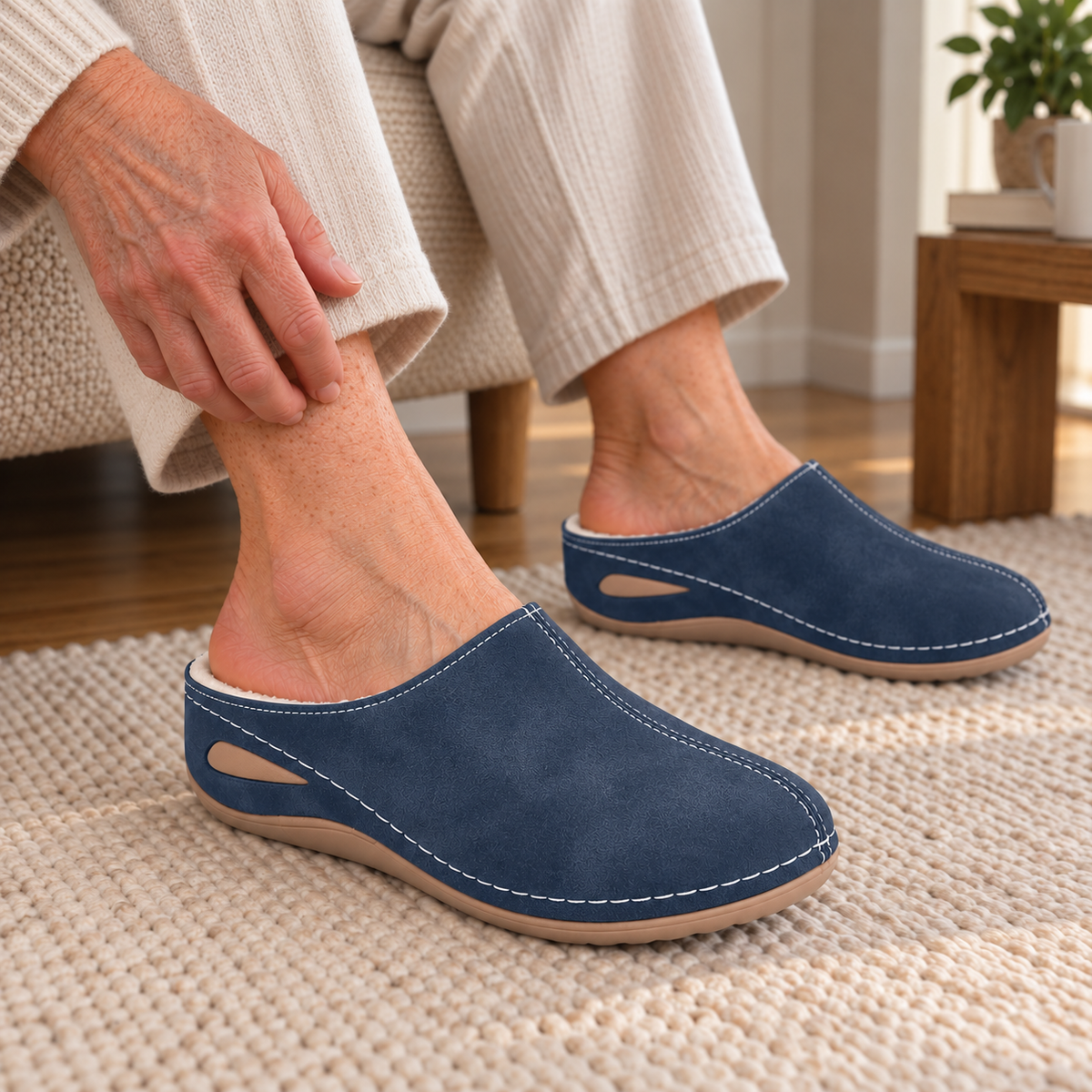 ÉLISE™ | Pantoufles chaudes et confortables