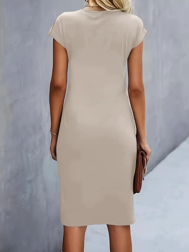 Mallory™ | Stylish Round Neck Dress