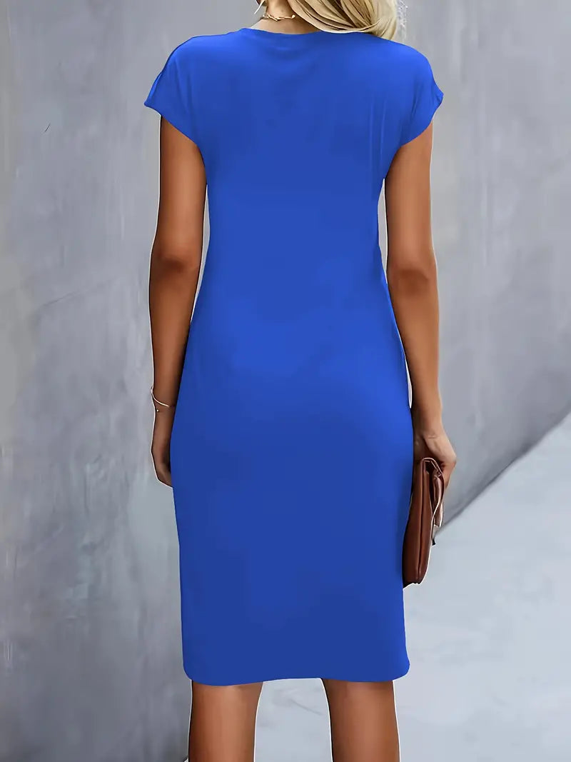 Mallory™ | Stylish Round Neck Dress