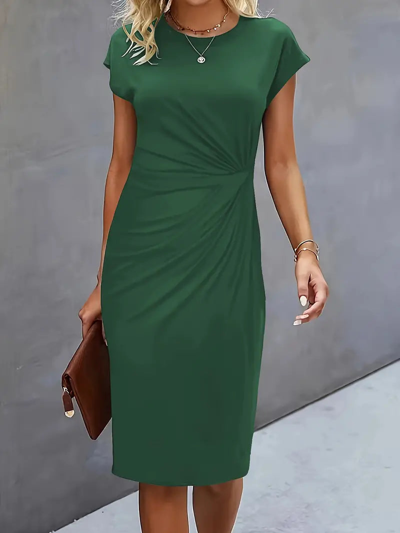 Mallory™ | Stylish Round Neck Dress